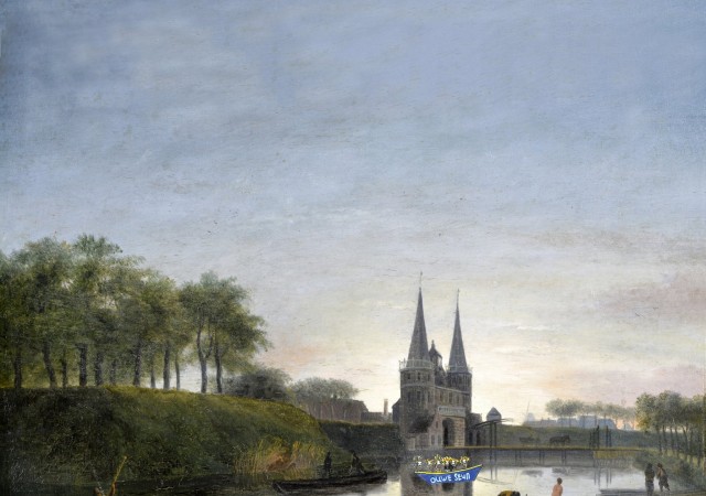 Schilderij Franekerpoort geeft zijn geheimen prijs